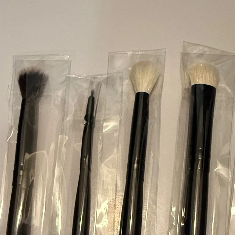 Morphe Sleek Black Brush Set with Carrying Cosmetics Case